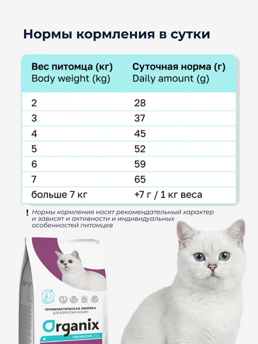 Сухой корм Organix Кошек Поддержания для собак, 0,6 кг, фото 6