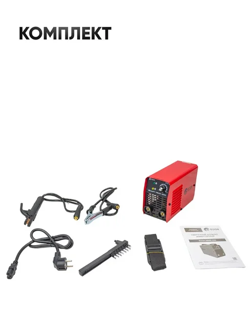 Edon Сварочный инвертор Smart MMA-250, красный, фото 4