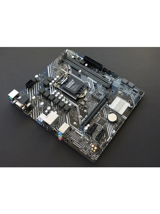 Asus Материнская плата H510M-E LGA1200 2*DDR4 Micro-ATX, черный, microatx, фото 2
