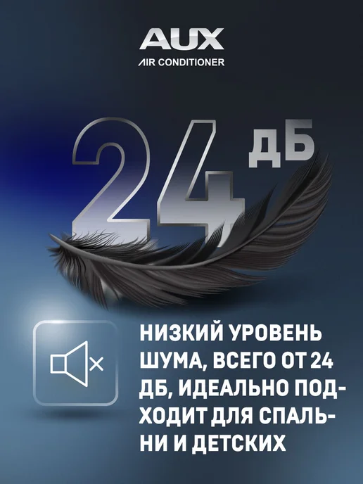 AUX Сплит-система ASW-H12B4 FJ-BR1, черный, фото 5