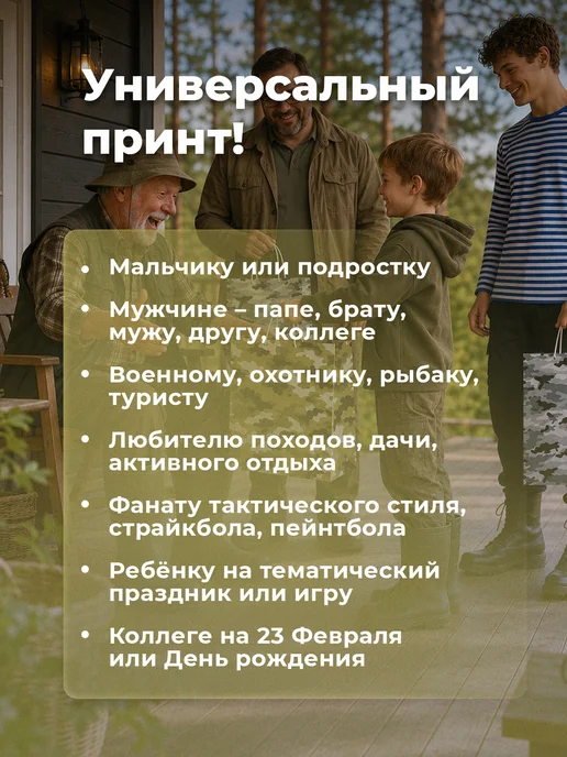 Gift Mania Набор мужских подарочных пакетов для подарка, зеленый, фото 2