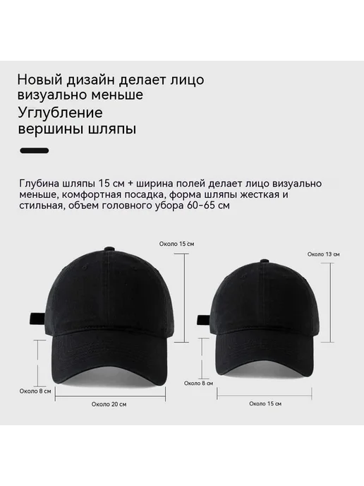 Шляпа Темно-голубой XL, голубой, фото 5