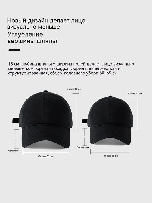 Шляпа Темно-голубой XL, голубой, фото 8