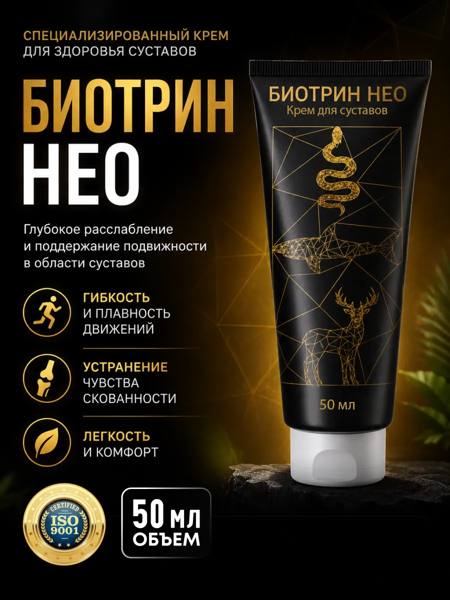 Средство для суставов "Биотрин нео", туба 50 мл