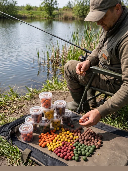 ZoV Baits Бойлы для рыбалки 20 мм насадка рыболовная набор 10 ароматов, 10 шт, фото 2