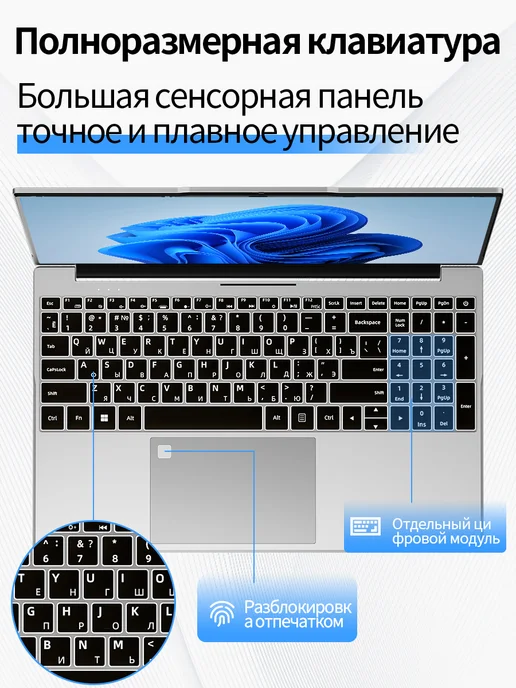 мощный 15,6-дюймовый игровой ноутбук — 32 2048 ГБ, 8000 мА·ч, 2048 ГБ, фото 7