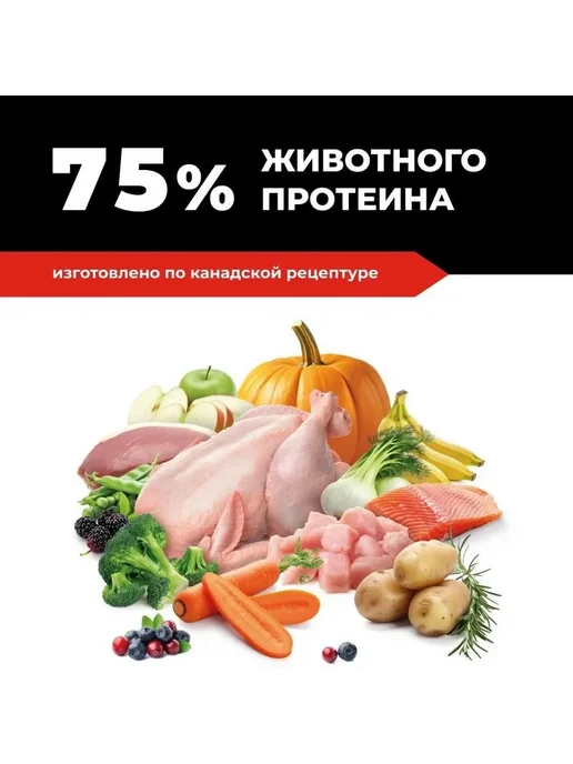 Сухой корм GO'KITCHEN для собак, пожилые, индейка, курица, лосось, 5,44 кг, фото 3
