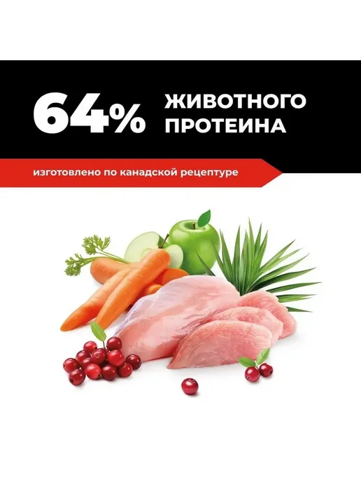 Сухой корм GO'KITCHEN Hair Skin для собак, курица, 5,44 кг, фото 3