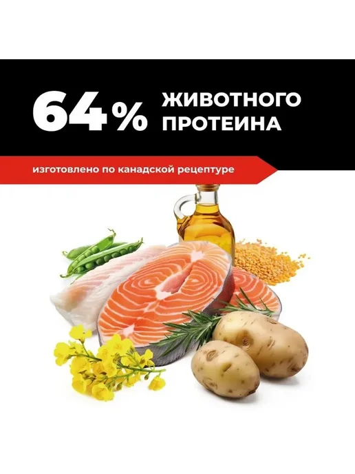 Сухой корм GO'KITCHEN Sensitivities Кг… для собак, лосось, рыба, 9,98 кг, фото 3