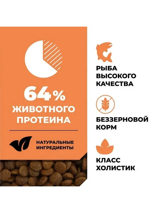 Сухой корм GO'KITCHEN Sensitivities Кг… для собак, лосось, рыба, 9,98 кг, фото 5