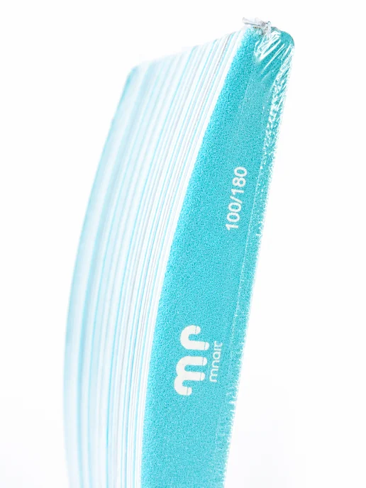 mnail Набор цветных пилок лодка 100 180, 25шт (Голубой), 25 шт, фото 6