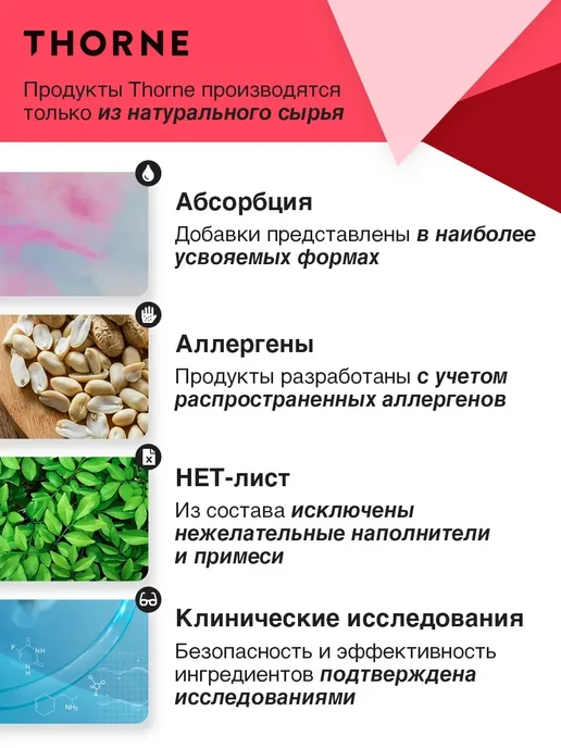 Thorne Research Витамин C и флавоноиды, Vitamin C with Flavonoids, 90 капсул, вариант, фото 4