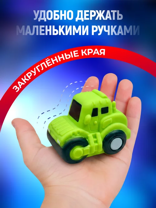 NaturalSun Светящиеся игрушки для купания в ванной Машинки, желтый, фото 6