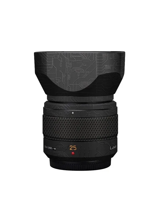 Mebont Защитная пленка для Panasonic Lumix 25 мм F1.4 Circuit Gold, черный