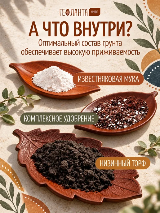 Геоланта Грунт универсальный, земля для цветов 20 литров, комнатных, фото 5