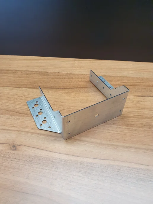 Bilti 2мм, Опора бруса открытая 150x150мм 2мм, 2 штуки, 150x150 мм, фото 4