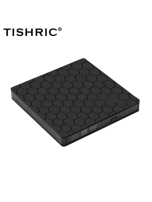 TISHRIC POP-UP DVD-RW привод USB 3.0 Type C Синий, синий