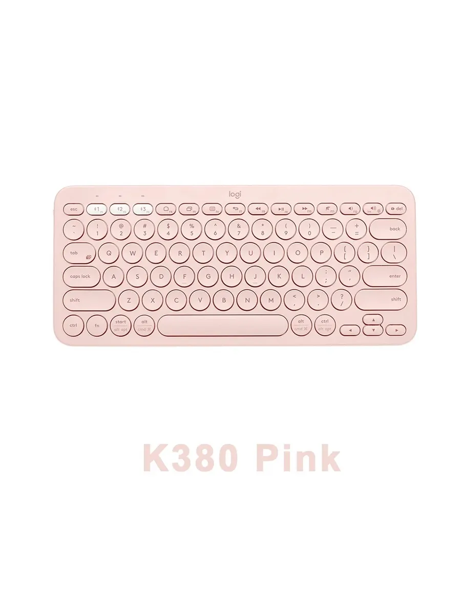 LOGITECH Беспроводная клавиатура K380 K380 Pink