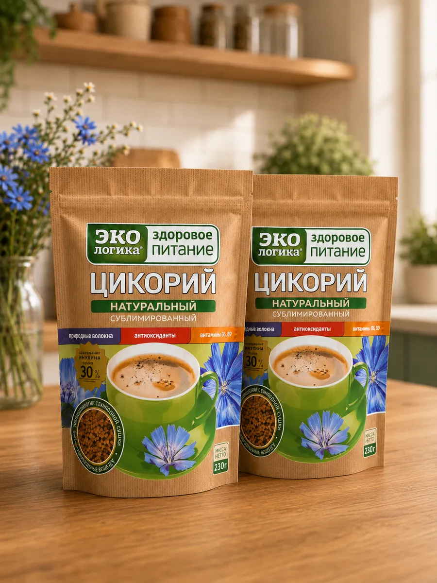 Цикорий сублимированный растворимый 2х230г