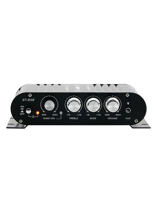 VKTECH ST-838 черный 2.1-канальный усилитель, черный