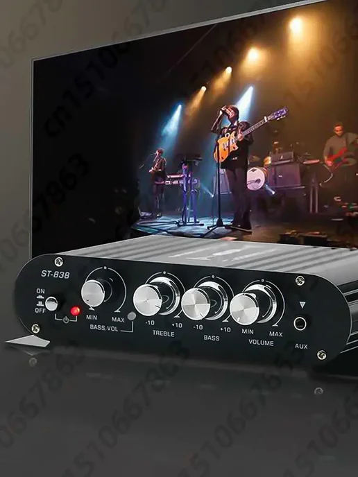 VKTECH ST-838 черный 2.1-канальный усилитель, черный, фото 4