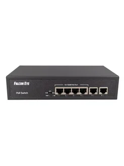 FALCON EYE Коммутатор FE-4FPF2 00-00330351 (L2) 4x100Мбит с 2x1Гбит с