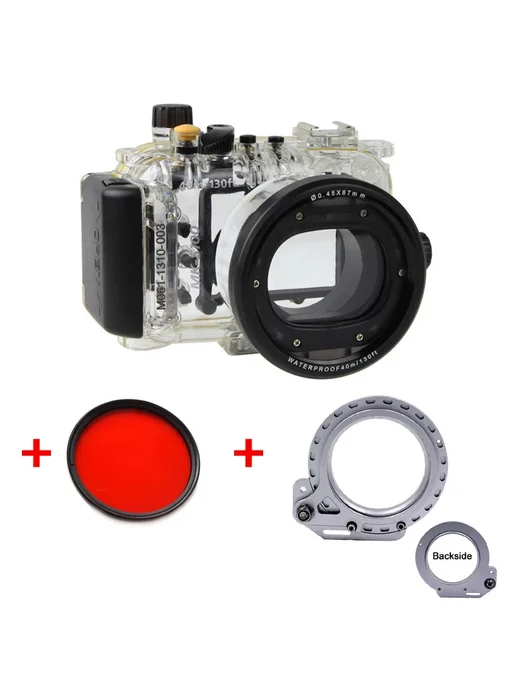 Нет бренда Водонепроницаемый корпус для Canon S95 S100 S110 S120 S100, вариант