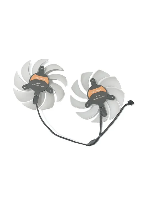 VYOPBC Вентилятор охлаждения для видеокарты RTX 3060, FAN-2PCS, 2 шт, фото 6