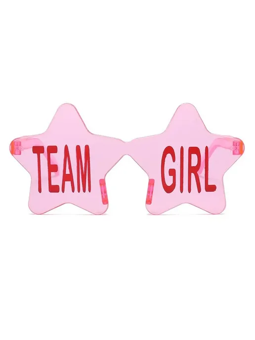 Нет бренда Солнцезащитные очки для вечеринки раскрытия пола Team Girl, вариант, фото 5