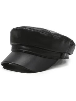 Нет бренда Женский берет из искусственной кожи style 1