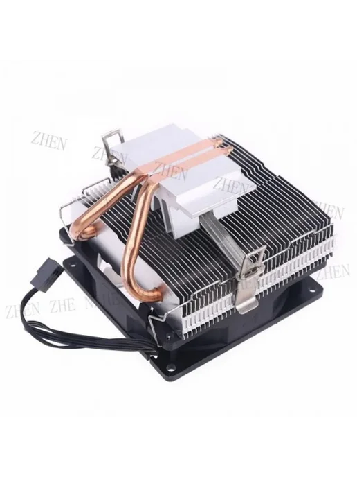 YTYIN Y CPU Cooler 3 Pin 2 Copper Tubes LED, вариант, фото 5