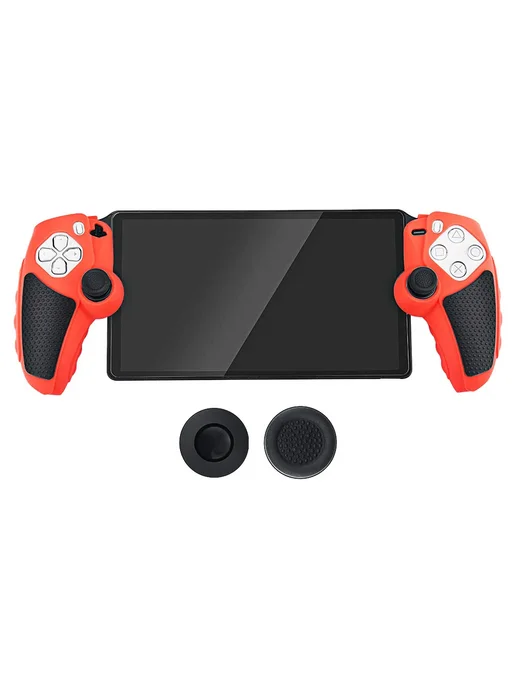 FARAJIAJ Силиконовый чехол для PS Portal Розовый, черный