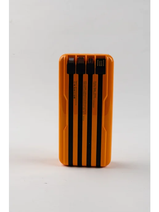 Powerbank 20 000 внешний аккумулятор, оранжевый, фото 7