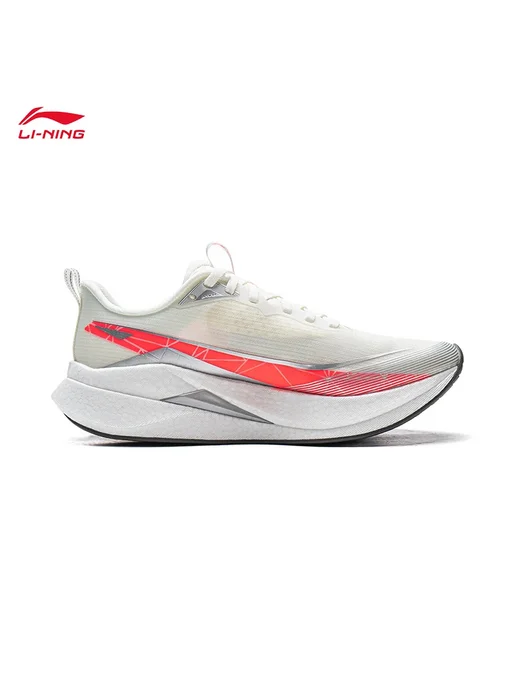 LI-NING RED HARE 9 PRO Женские кроссовки BOOM FIBER Светоотр, красный, фото 4