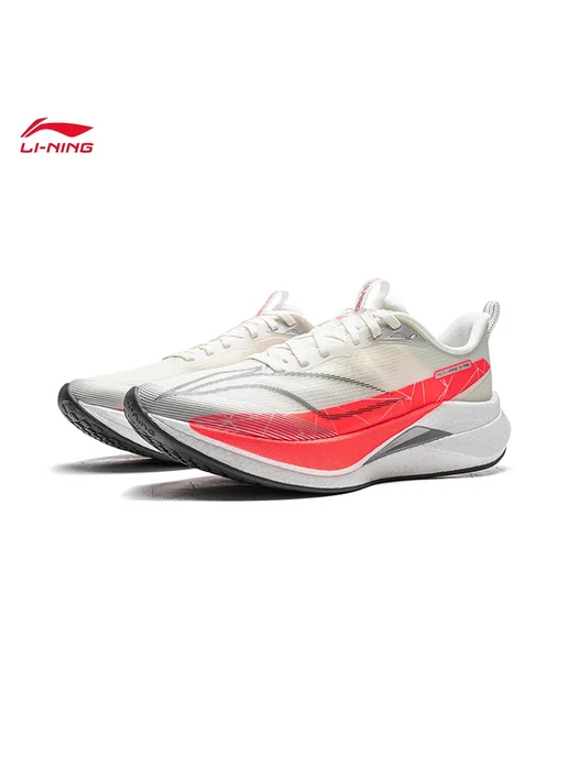LI-NING RED HARE 9 PRO Женские кроссовки BOOM FIBER Светоотр, красный, фото 5