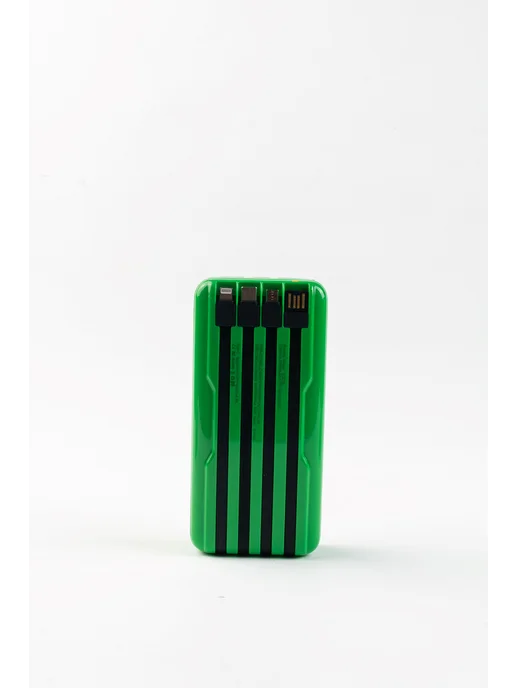 Powerbank 20 000 внешний аккумулятор, зеленый, фото 7