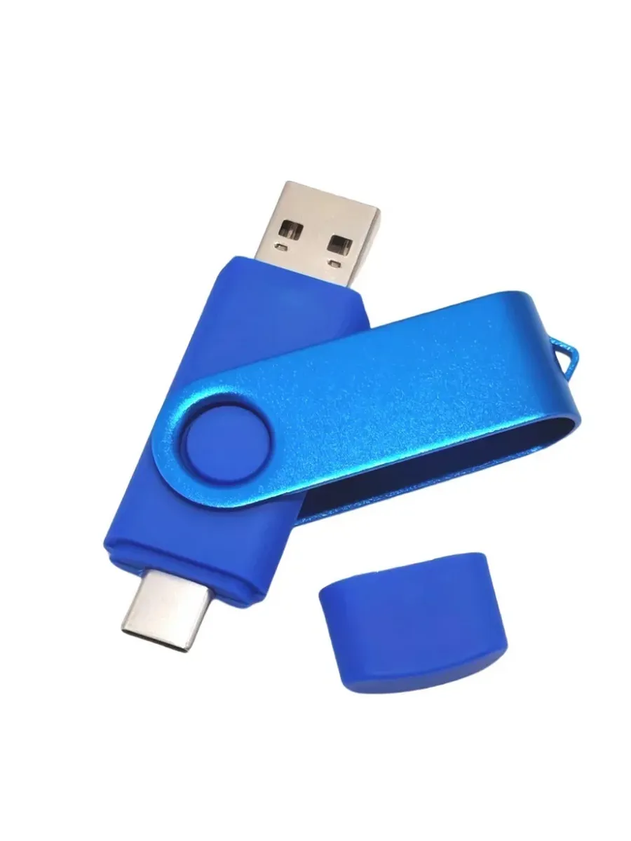 USB-флешка OEING Custom Logo 128 ГБ 4 ГБ, Yellow