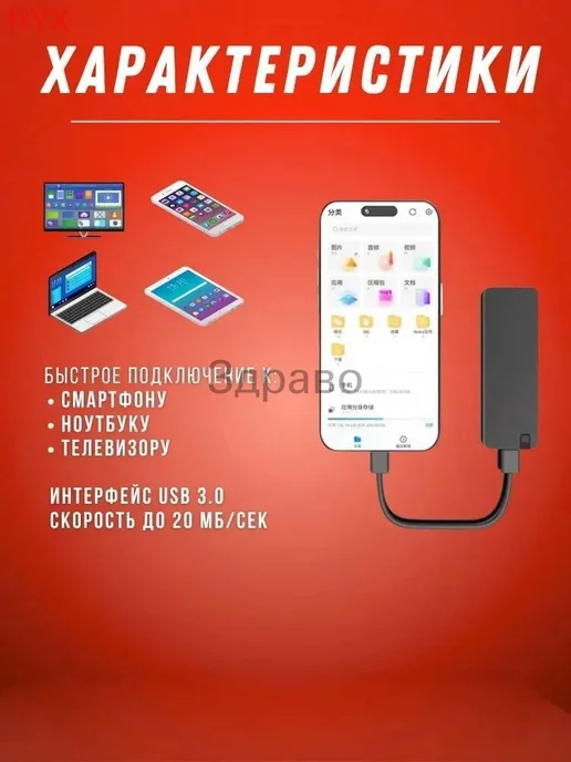 AG Digital 1 ТБ Внешний SSD-диск 1ТБ (HDD.PORT), USB 3.0, -, 1 ТБ, 1 ТБ, фото 3