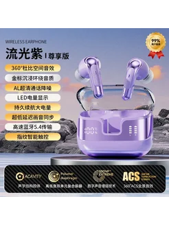 PloutoRich Bluetooth наушники In-ear Touch Control ФИОЛЕТОВЫЙ