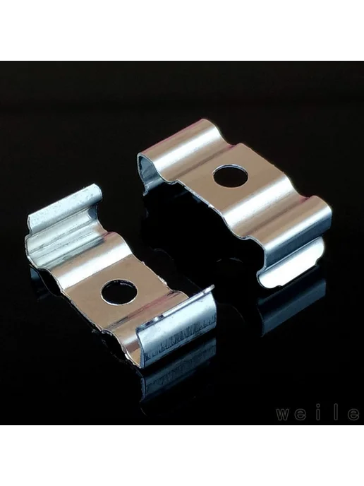 Клипса крепежная металлическая Т4–Т5, 22×7 мм, 100 шт, 22x7 мм, 100 шт, фото 5