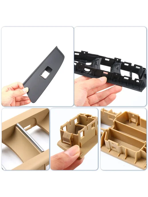 Нет бренда Накладка кнопки стеклоподъемника BMW G30 G31 F90, Right Fron, вариант, фото 3
