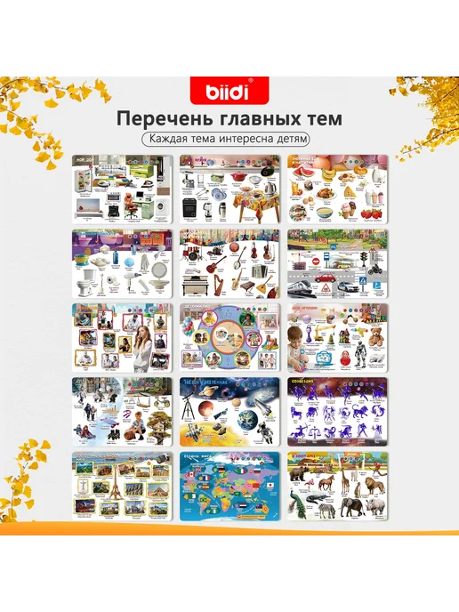 Нет бренда Русско-английская говорящая книга «Мир вокруг нас» BK-2(RU)-, вариант, фото 3
