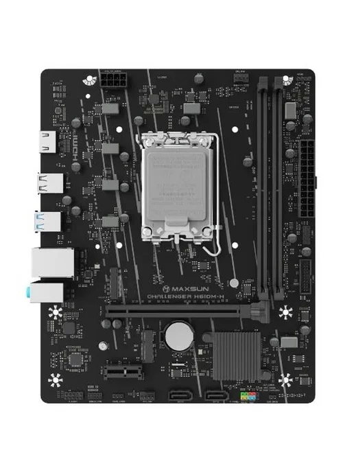 Maxsun Материнская плата MS-Challenger H610M-H V1 LGA1700 Intel H61, LGA1700 Intel H61, фото 2