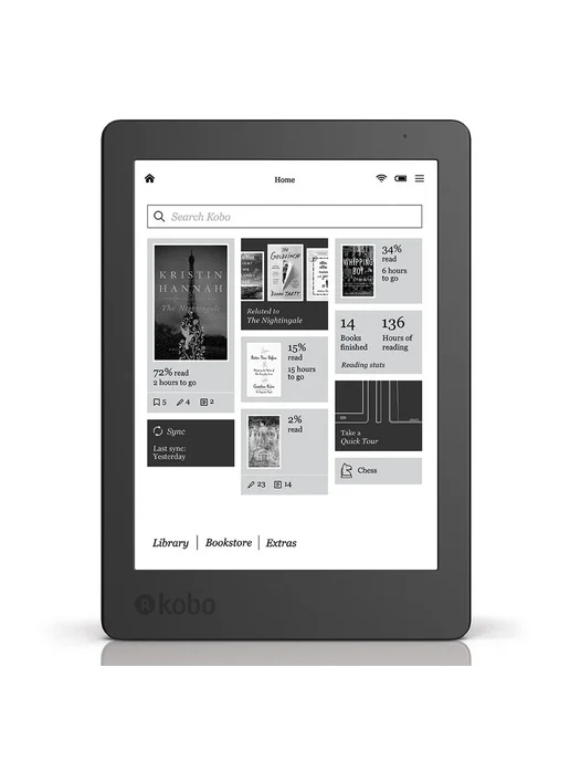 ink not ink Kobo Aura Edition 2, 4GB, только устройство, 4 ГБ, фото 3