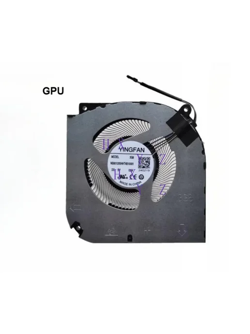WYORESY Вентилятор охлаждения CPU и GPU для ноутбука MECHREVO Yaoshi, вариант, фото 4