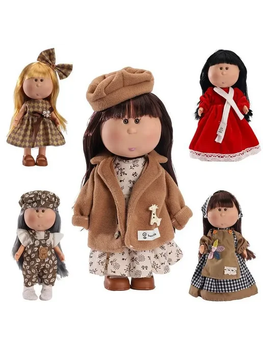 Aitoyya Кукла Mia 24 см в комбинезоне с шапочкой, Potato122, вариант, фото 4