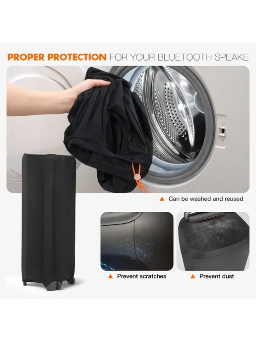 Shunmaii Чехол для колонки JBL Partybox 1000, черный, фото 2