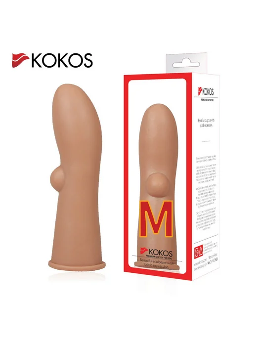 KOKOS Насадка на фаллос с имитацией пирсинга размер M, EXTREME, вариант, фото 2