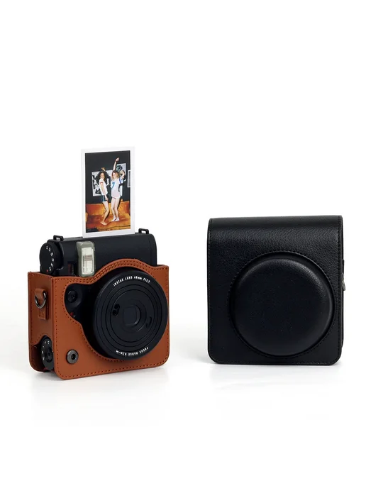Erilles Сумка для Fujifilm Instax Mini 99, Set 1, коричневый, фото 4