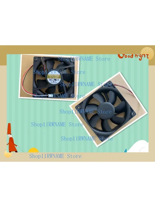 WYORESY Запчасть для ноутбука вентилятор F1225B12H 12V 0.45A, красный